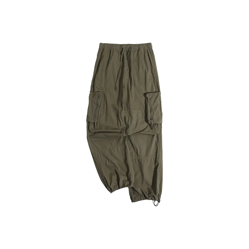 COUNTRY MOMENT Cargo Pants Unisex Olive Green