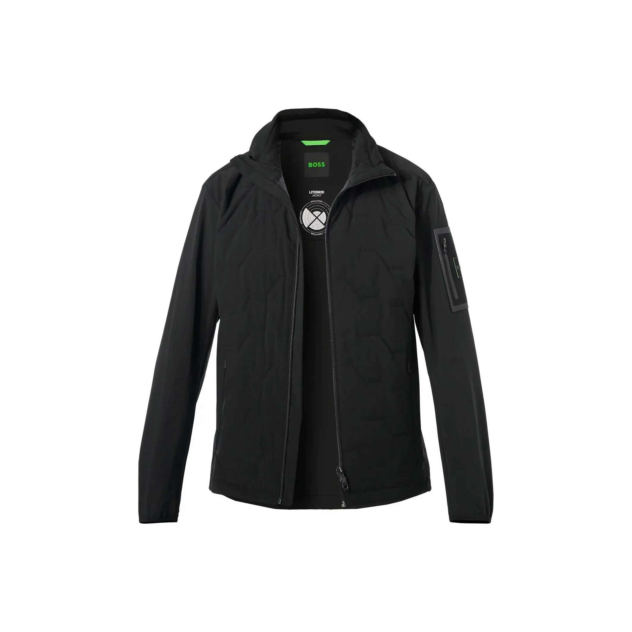 HUGO BOSS Jackets Coats Men's Black