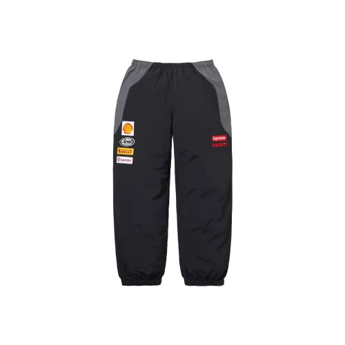 Supreme Дукати Co Брендированная Серия Унисекс Вязаные Спортивные Брюки