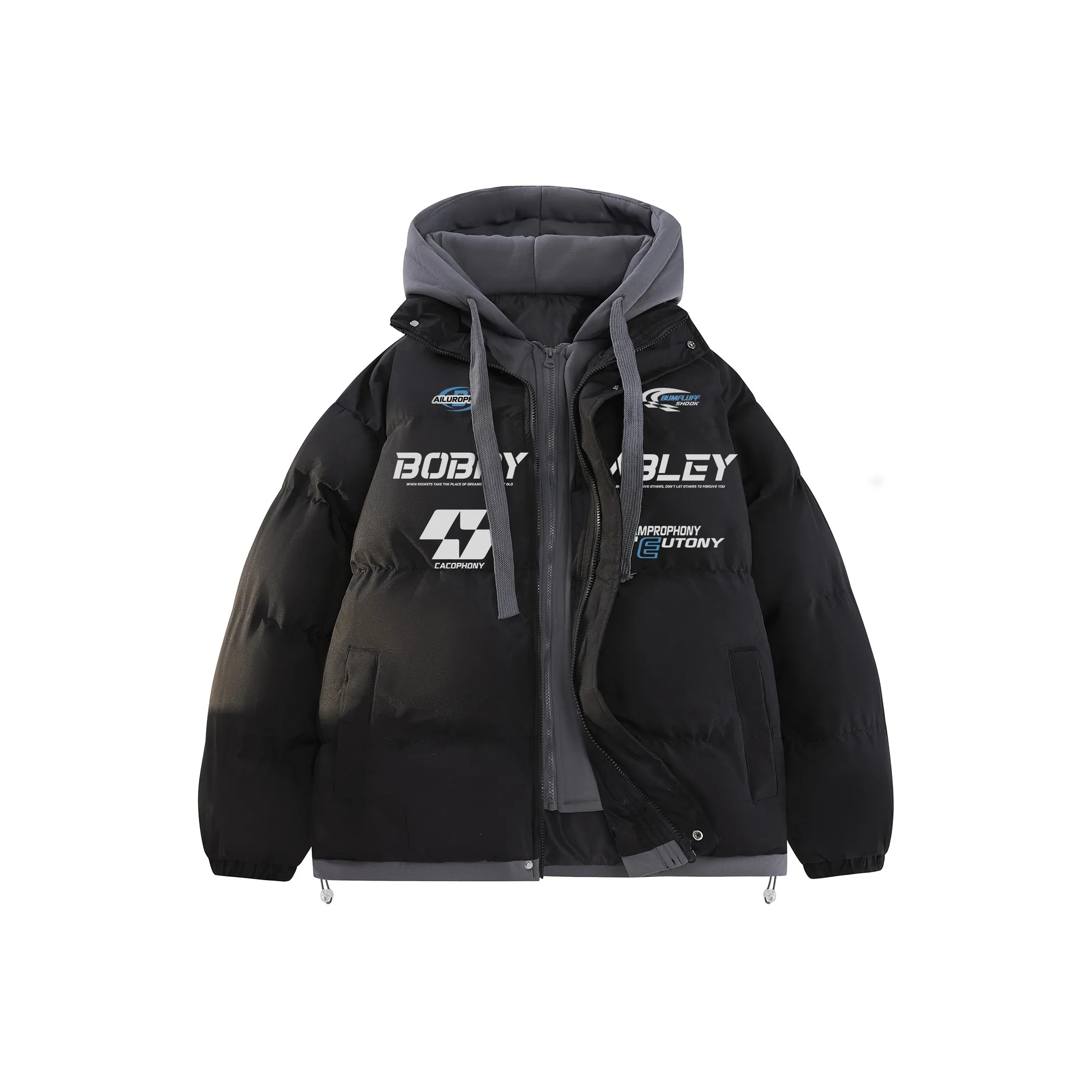 BOBBY ABLEY Хлопковый пуховик унисекс