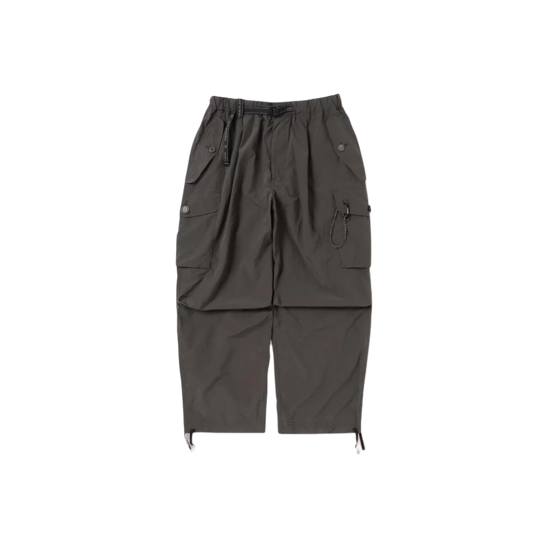 And Wander Карго-брюки Унисекс Уголь