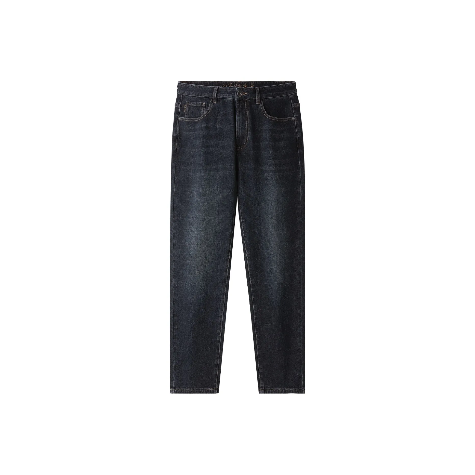 HLA The Mountain Is Not In The High Series Jeans Men's Denim Blue Transition Color Dark 4E