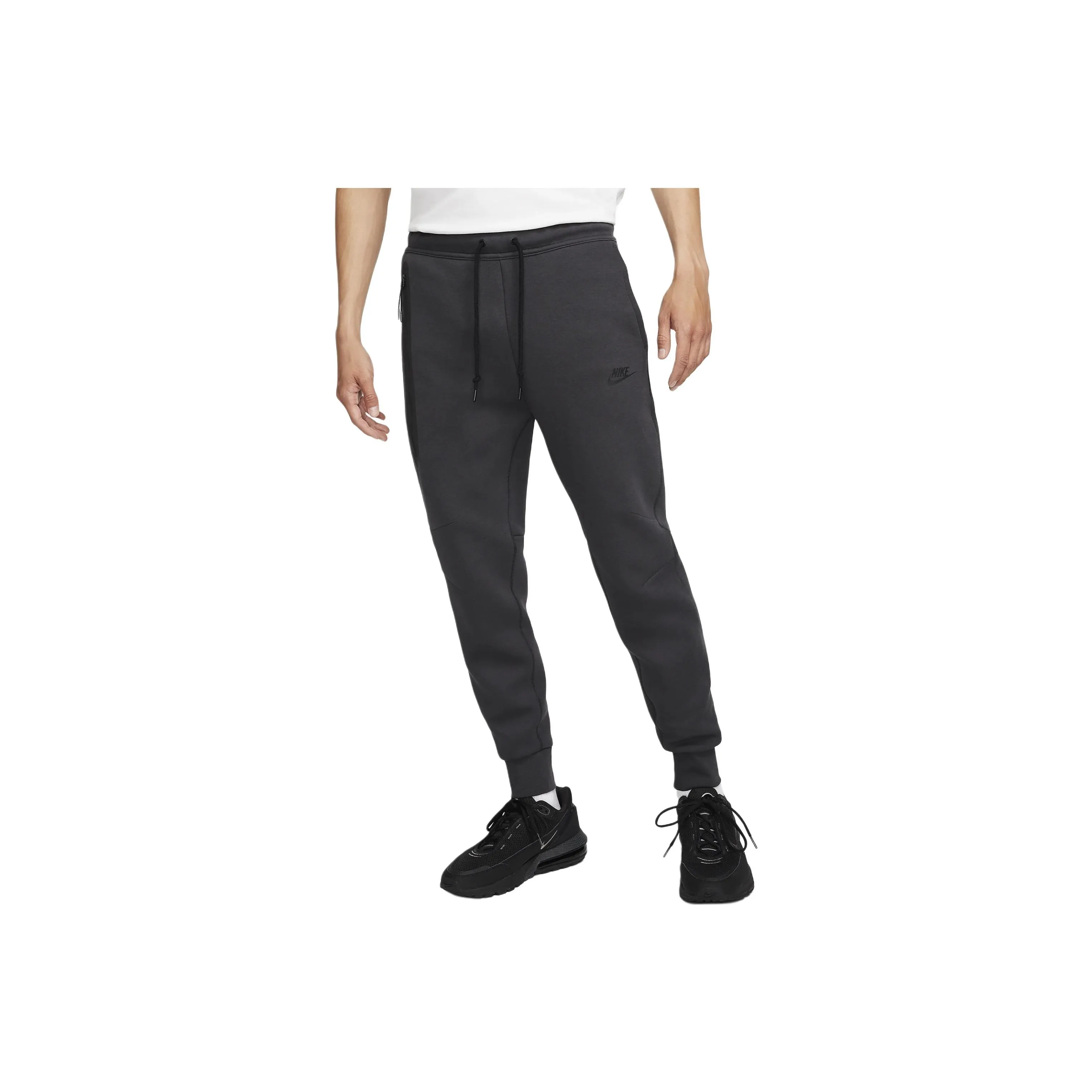 Nike Sportswear Tech Fleece Knitted Sports Pants Men's Coal Gray
