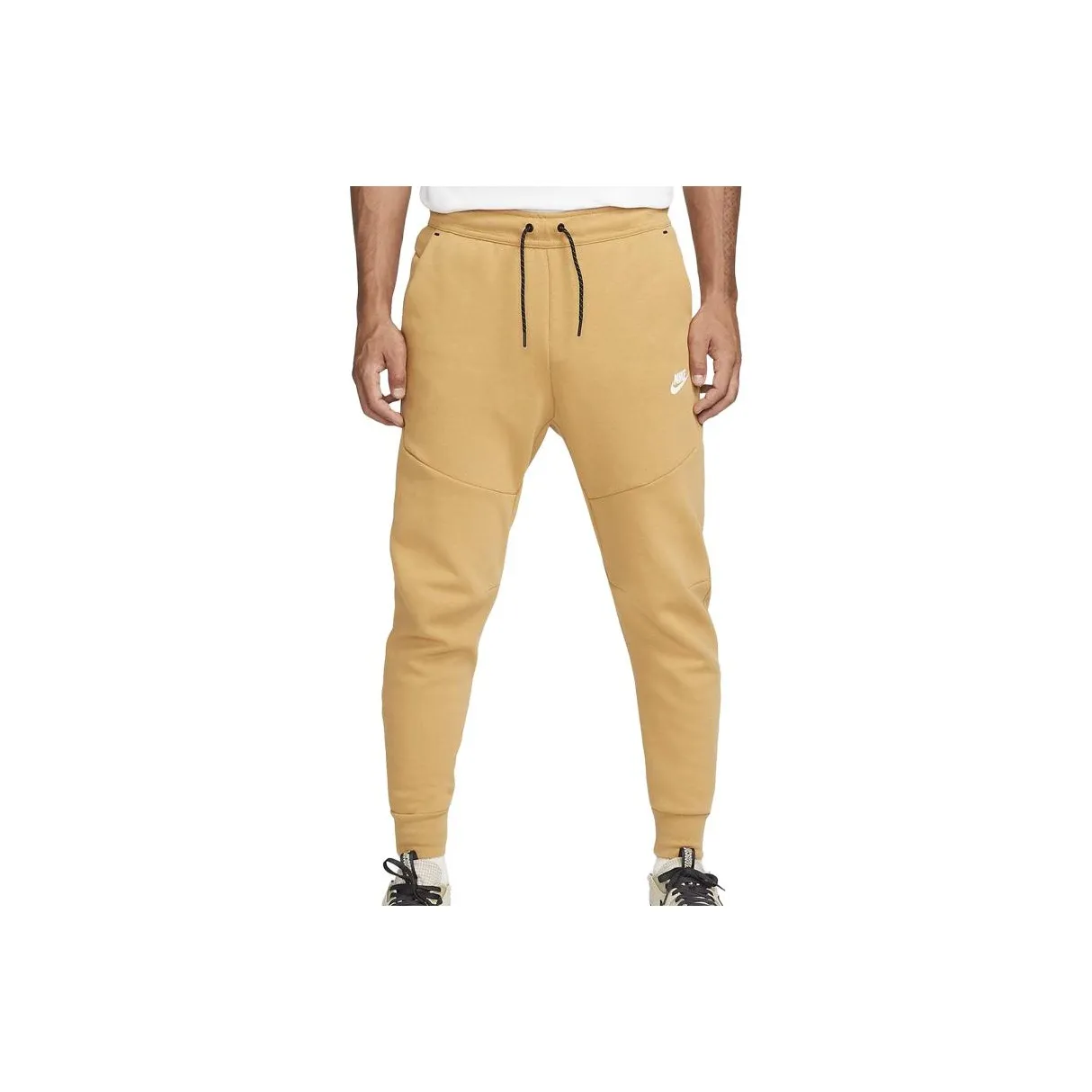Nike Knitted Sweatpants Men's Yellow