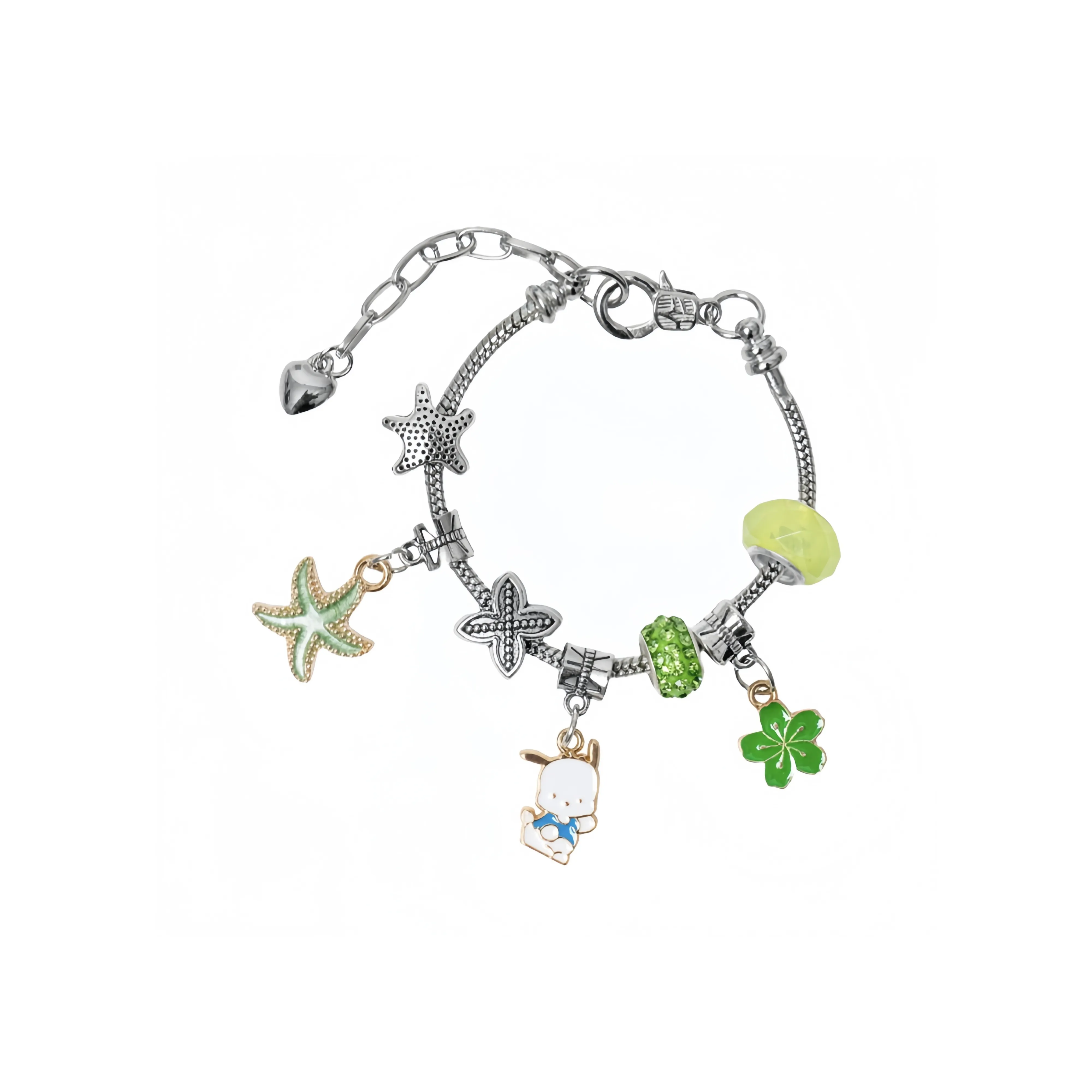 Санрио Pacha Dogs Металл Браслеты Женские Студенты' Принцесса в бегах Мультяшный Бусины