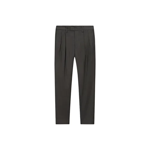 Massimo Dutti Светло-серые Мужские Повседневные Брюки
