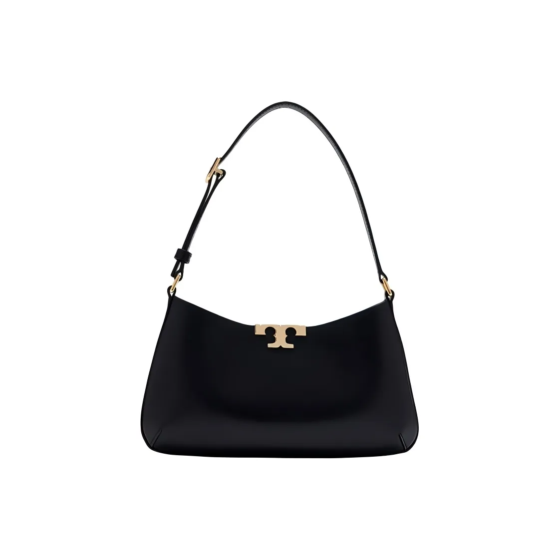 TORY BURCH Eleanor Leather Shoulder Bag Women's Black