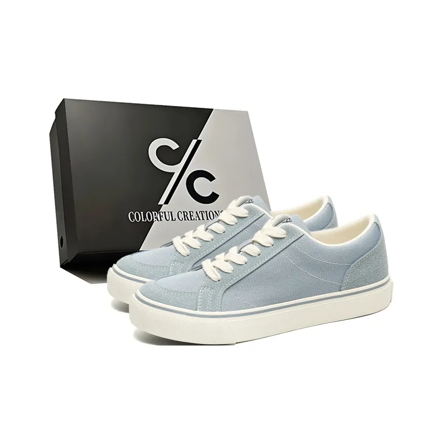 Colorful Creations Slip-resistant Abrasion-resistant Lightweight Breathable Low-Top Skateboard Shoes Men's Цветные Создания противоскользящие устойчивые к истиранию легкие дышащие низкие кеды для скейтбординга мужские