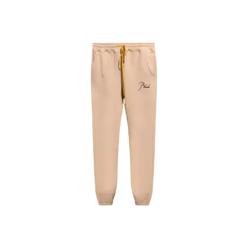 Rhude Коричневые Мужские Вязаные Спортивные Брюки