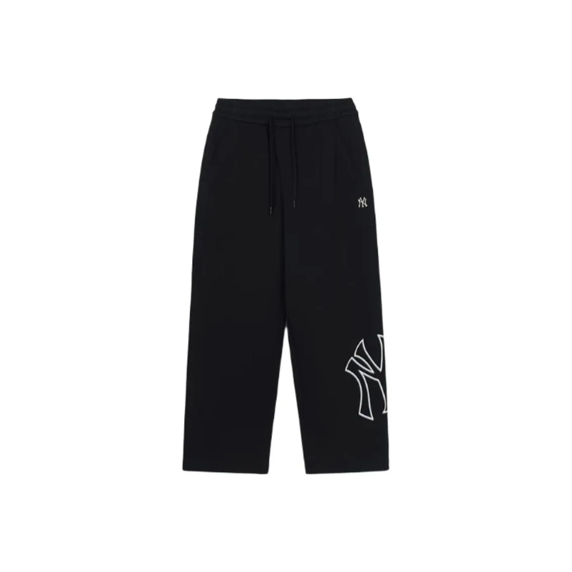 MLB Base Logo New York Yankees BASIC Mega Логотип Нью-Йорк Янкис Брюки Повседневные брюки Унисекс Черный