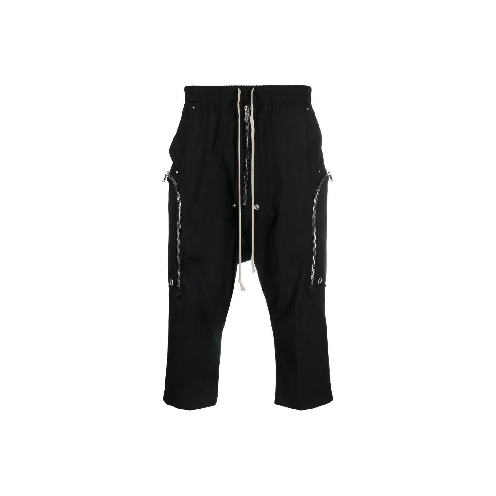 RICK OWENS Cropped Drawstring waist Trousers