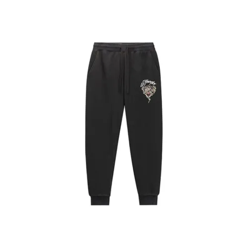 Ed Hardy Черные Мужские Повседневные Брюки