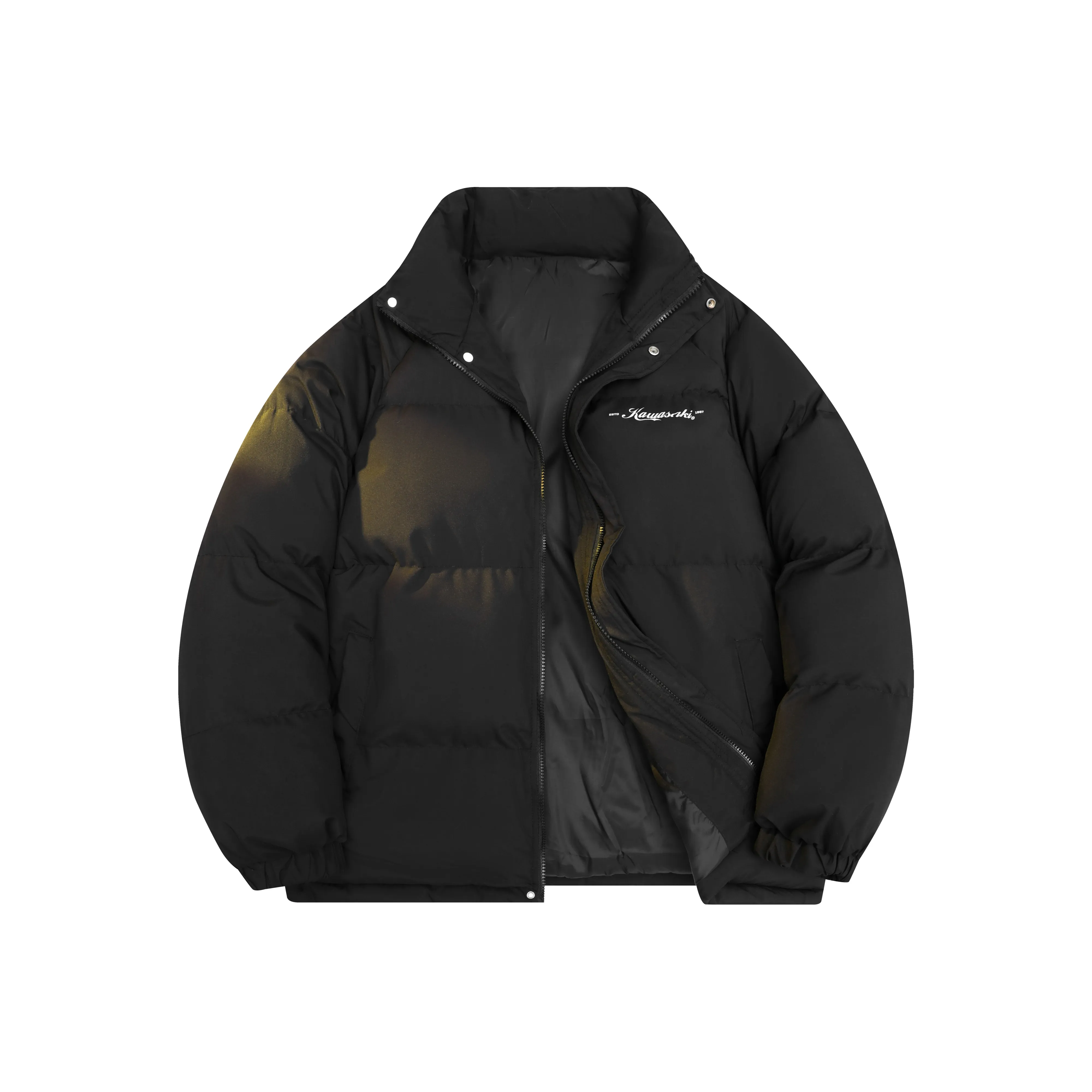 Кавасаки Унисекс Объемные Куртки (Пуфы)