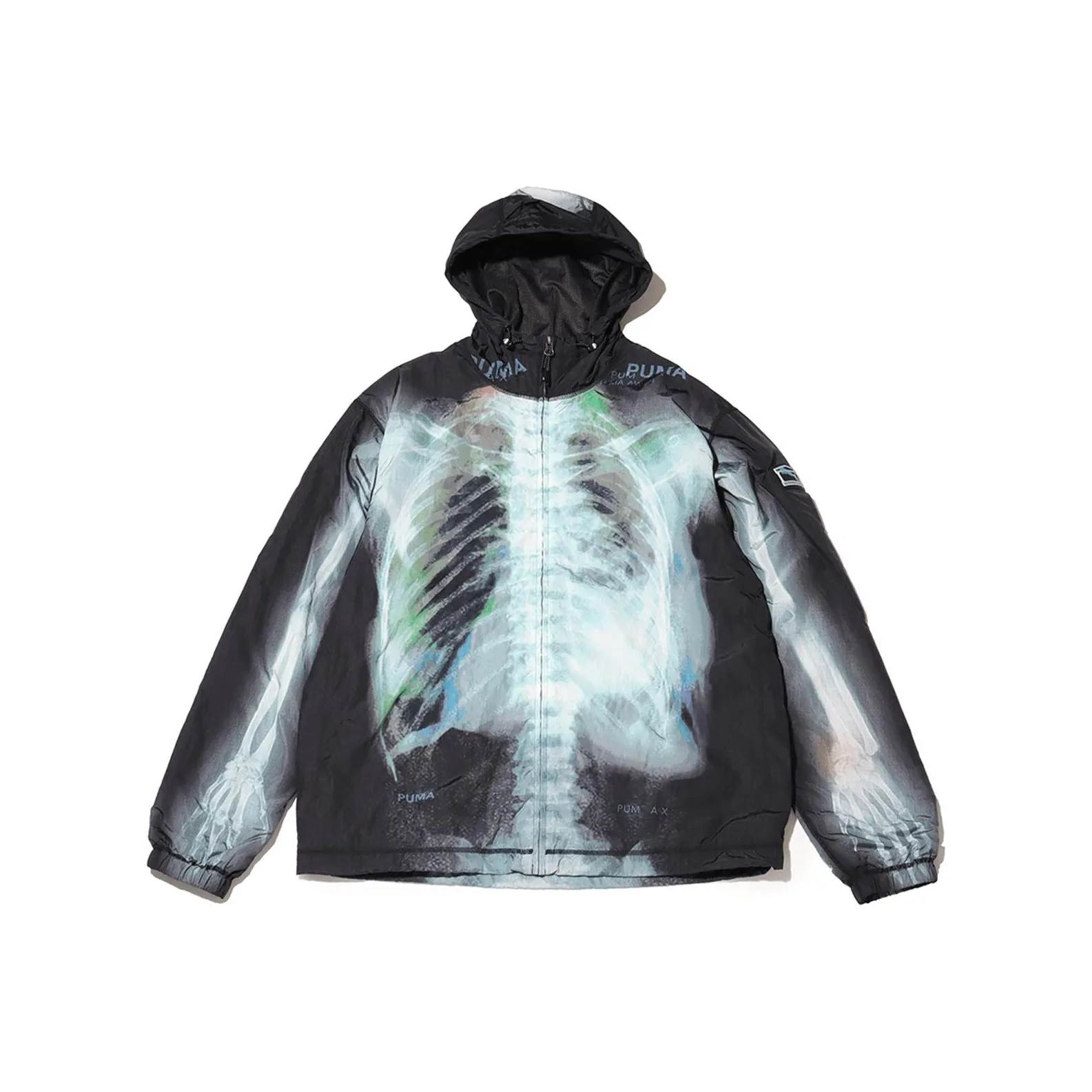 Fabric Long Parka Jacket