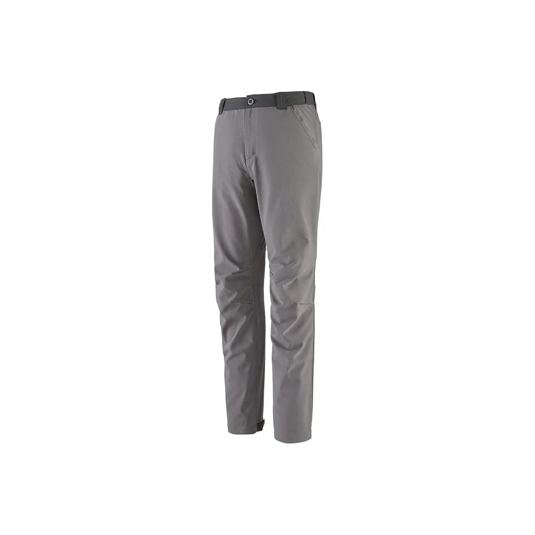 Patagonia Fly Fishing Series SS23 Windbreaker Pants Men's Light Gray