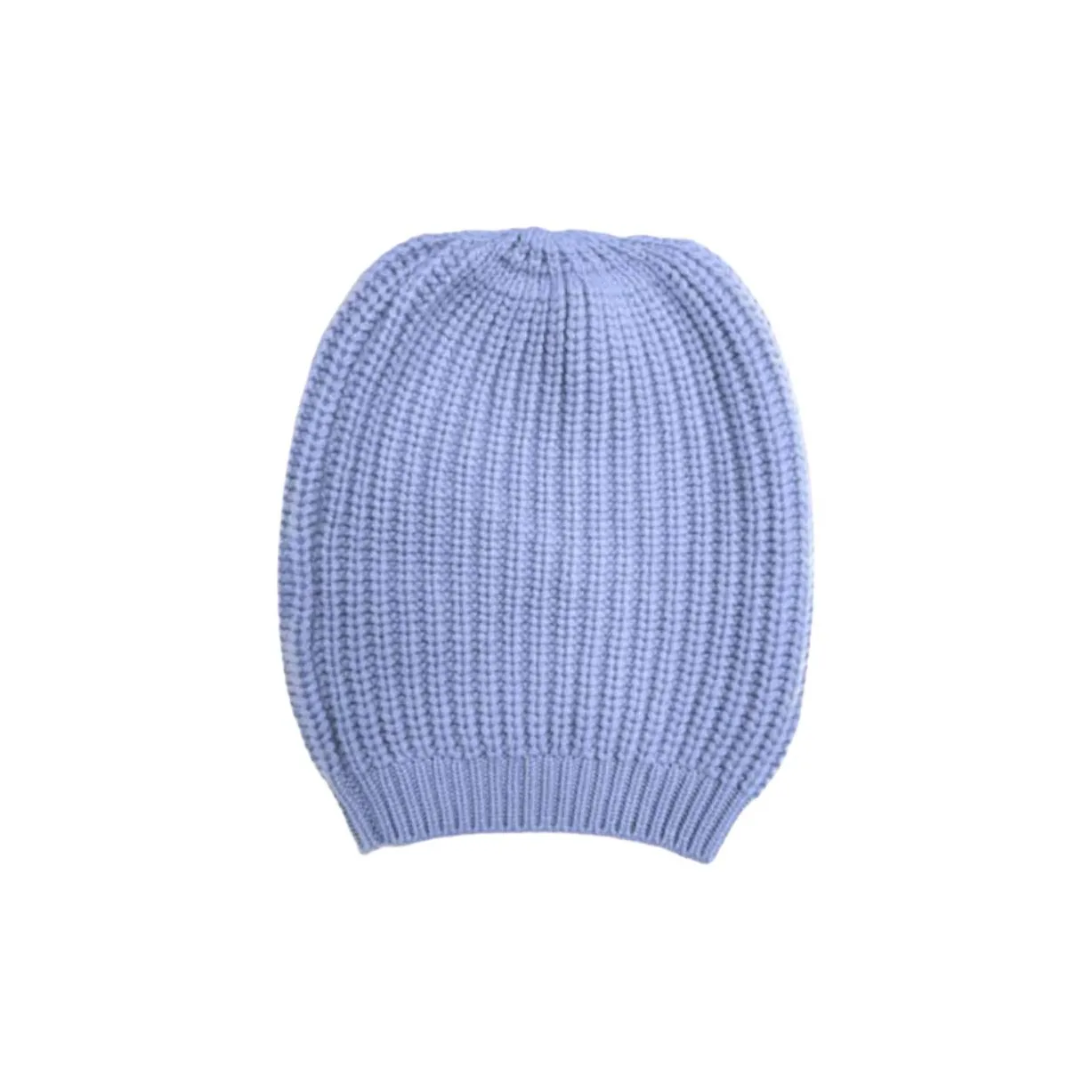 La Rosee Knitted Fabric Beanies Women's Blue