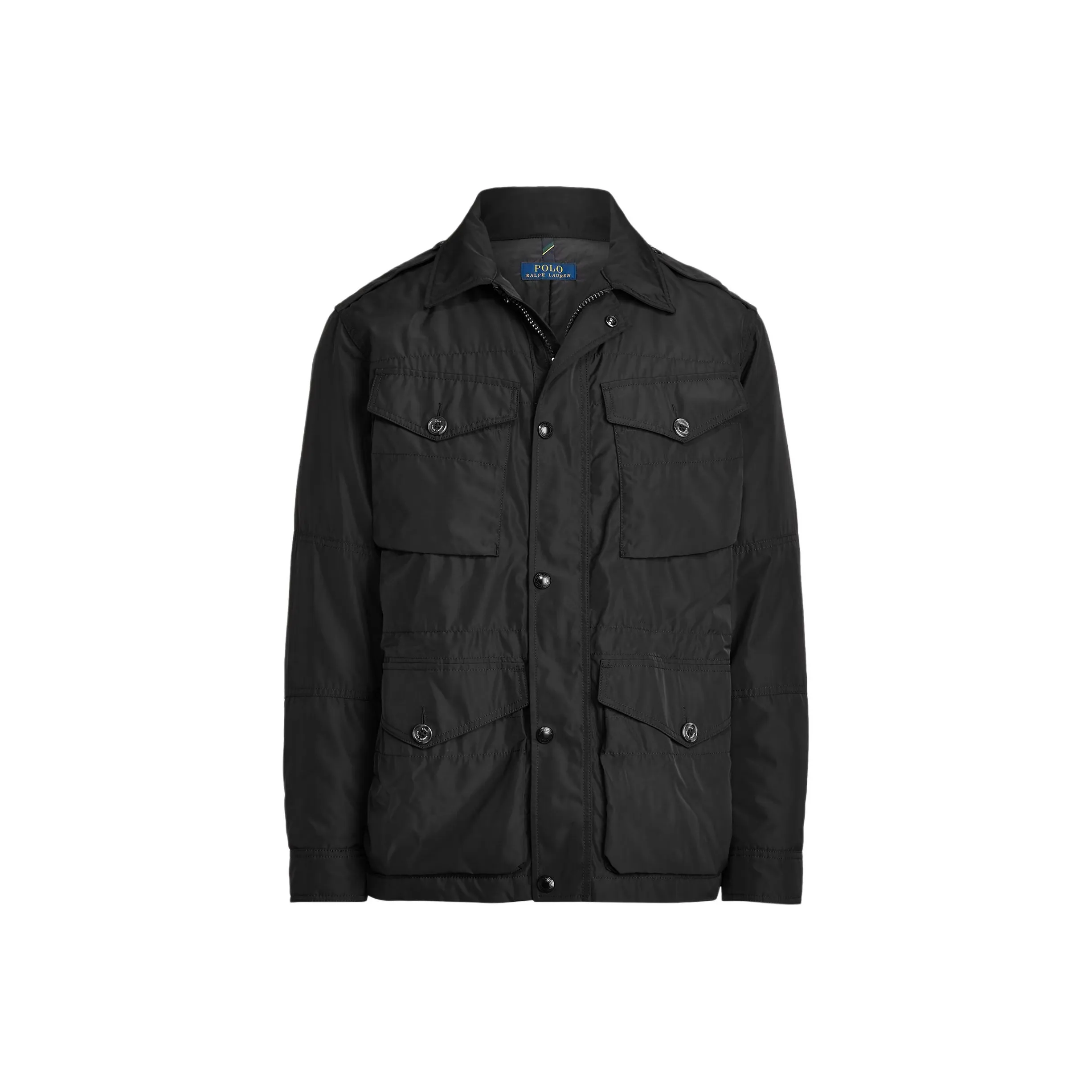 Polo Ralph Lauren Хлопковый пуховик Мужской Черный