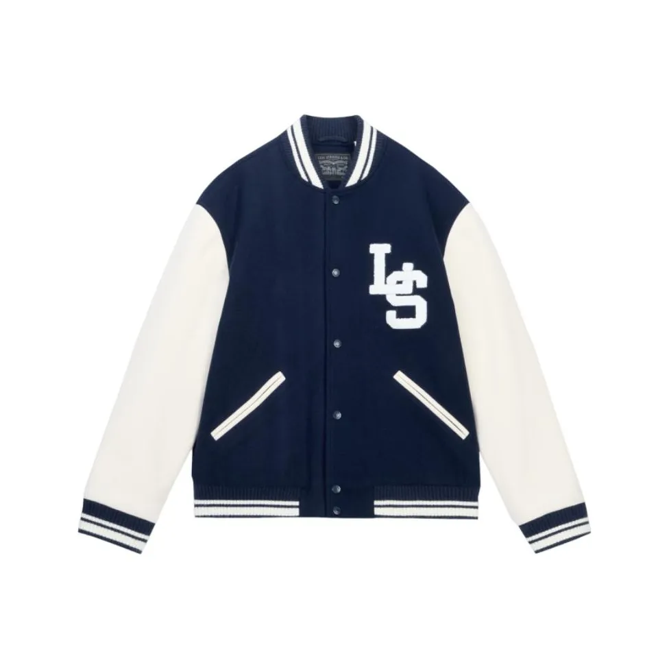 Levi's Baseball Jacket Unisex Blue