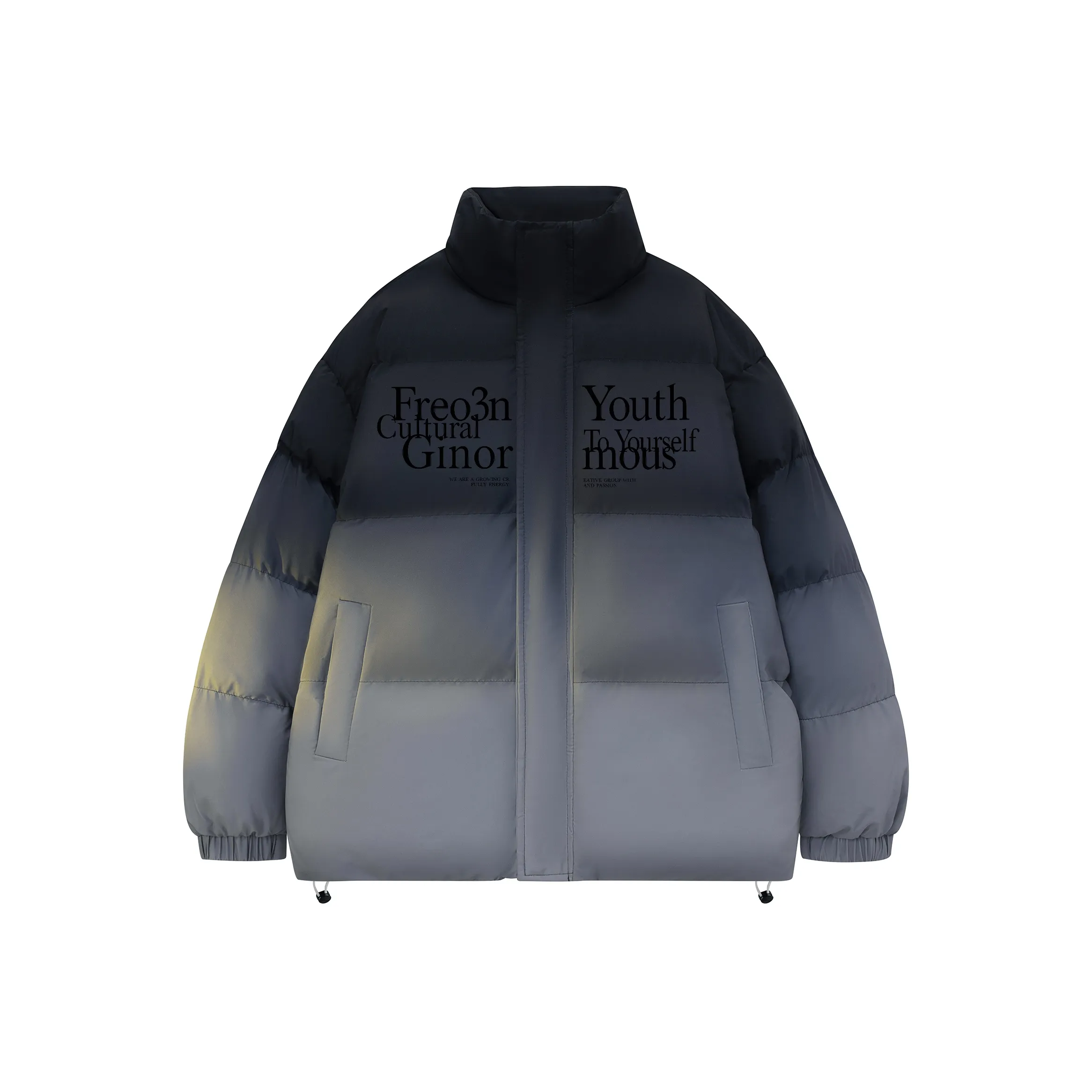 FREO3N Унисекс Объемные куртки (пуховики)