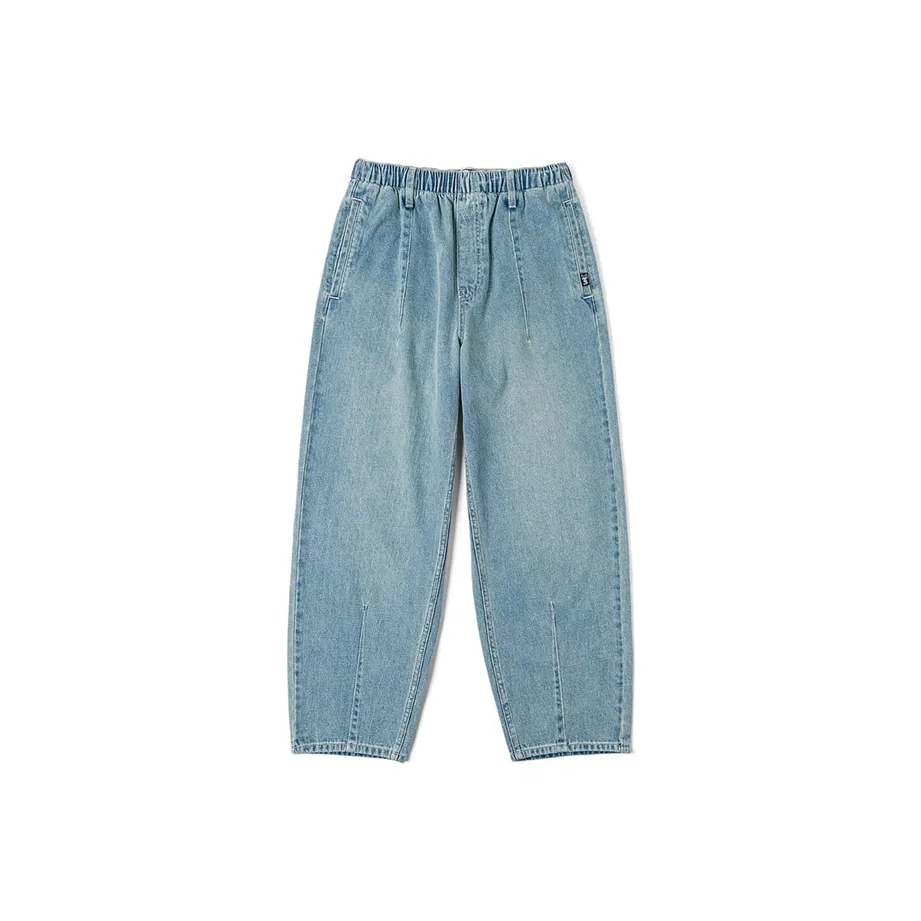 Lee совместный модель SS25 Джинсы Unisex Light Синий