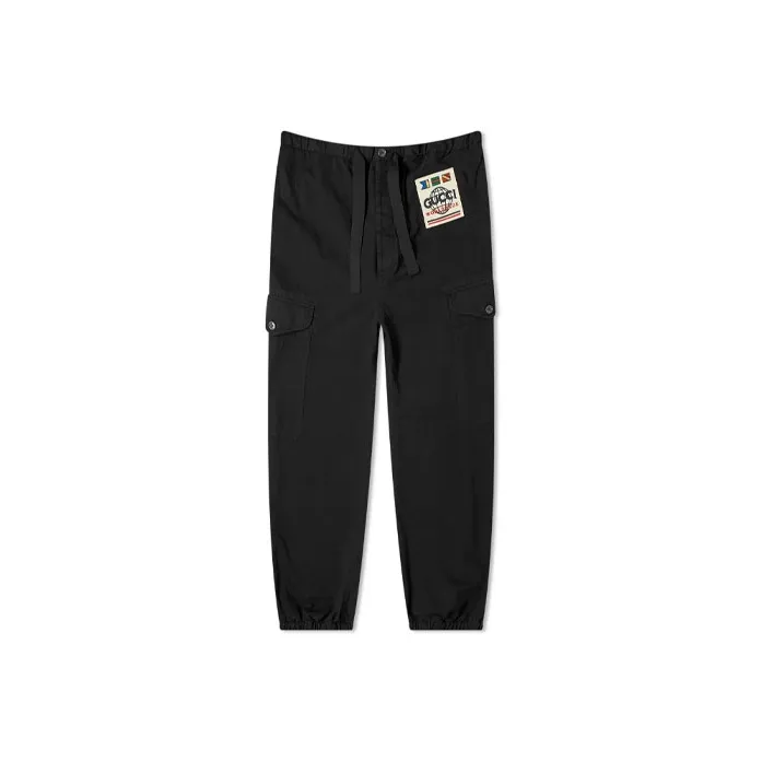 GUCCI Suit Trousers Men's Black