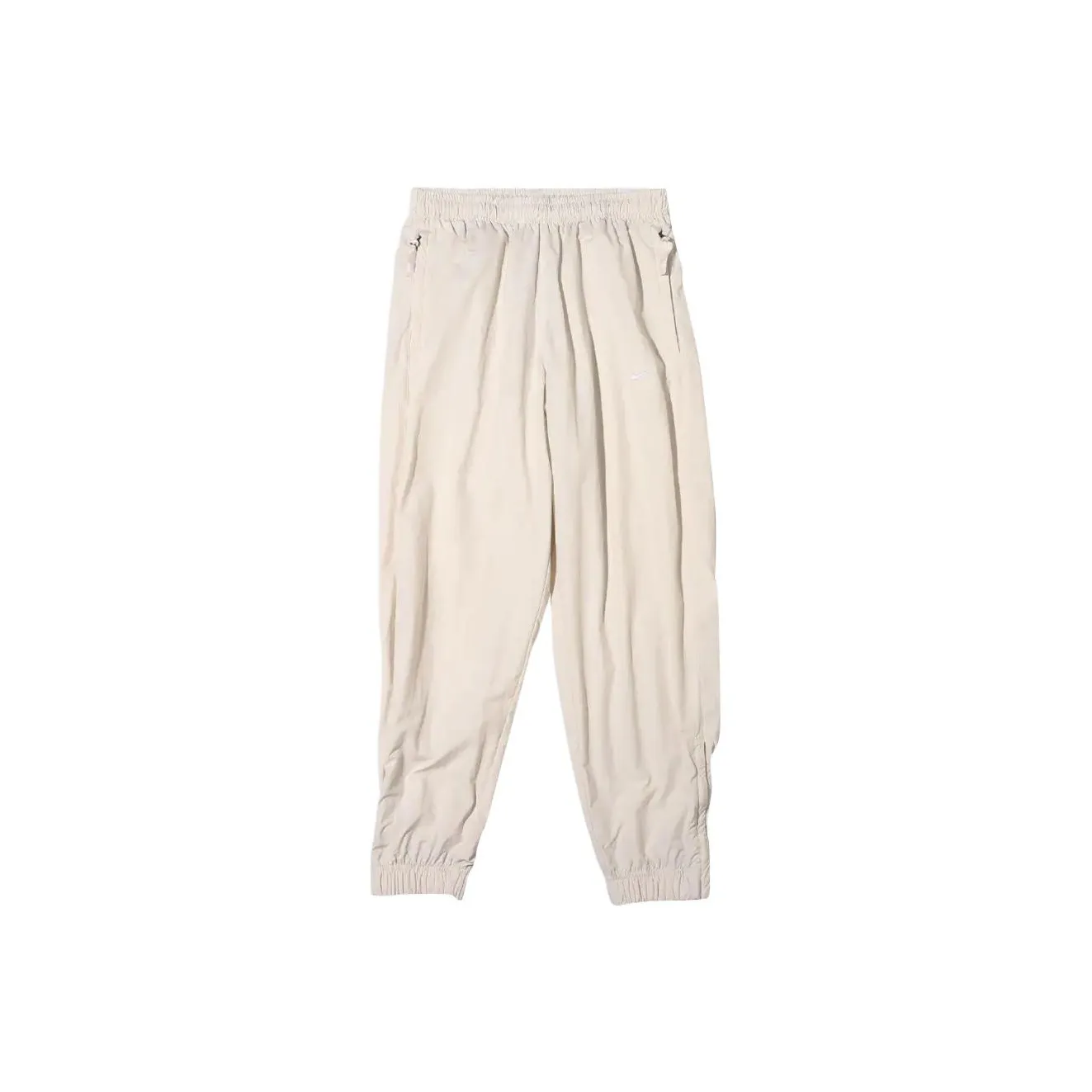 Nike Вязаные тренировочные штаны унисекс бежевого цвета