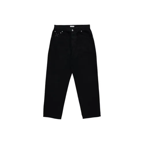 POP TRADING COMPANY Черные Унисекс Джинсы