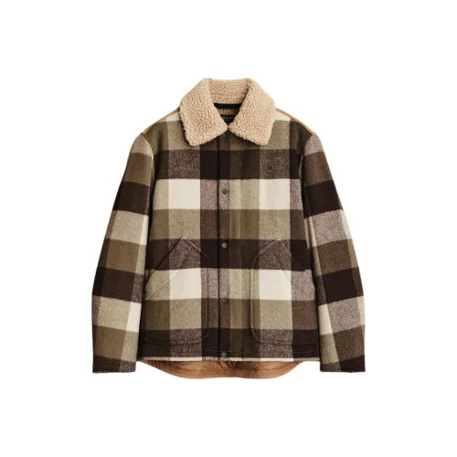 RAG&BONE Коричневый Мужские Объемные Куртки (Пуфы)