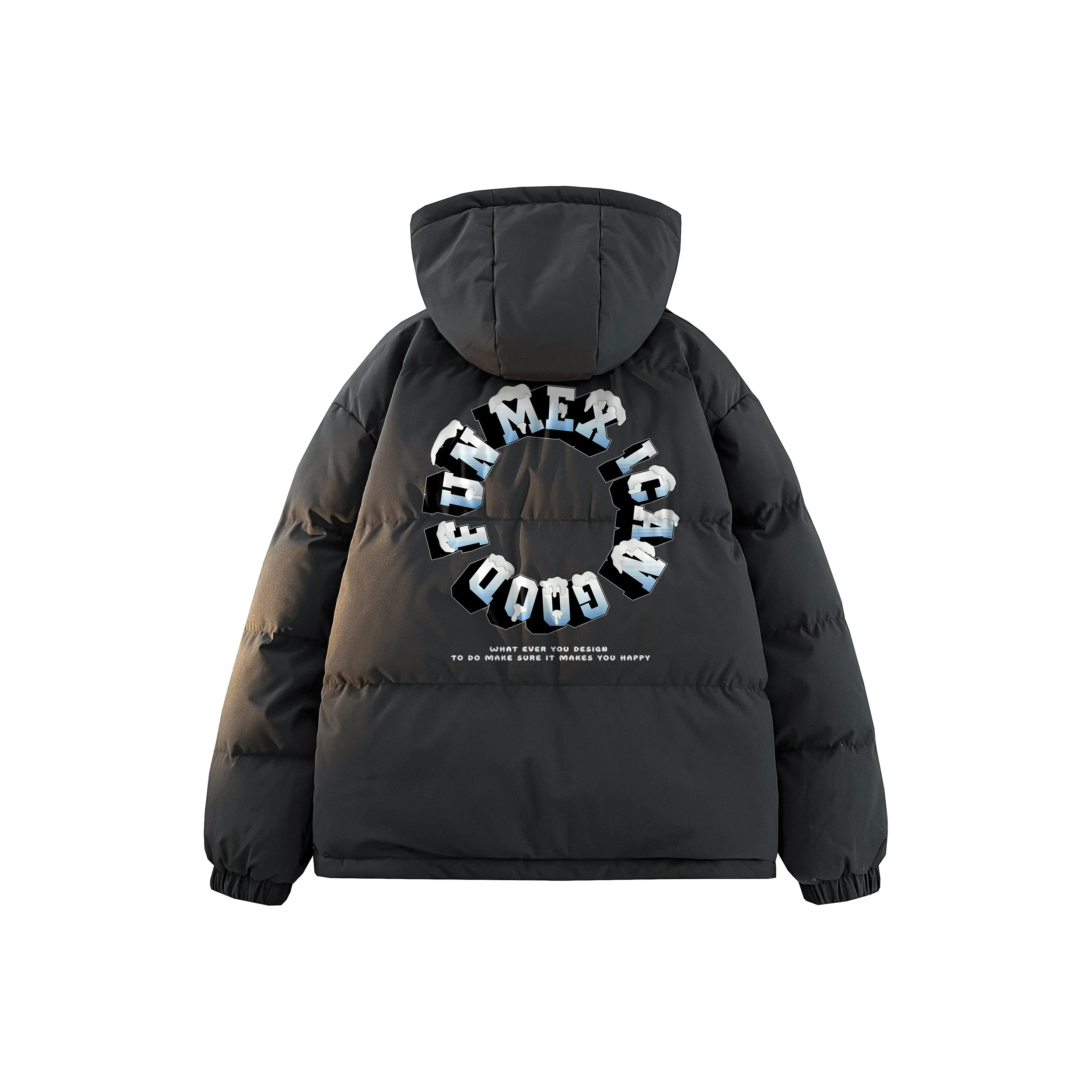 MEXICAN Унисекс Объемные куртки (пуховики)