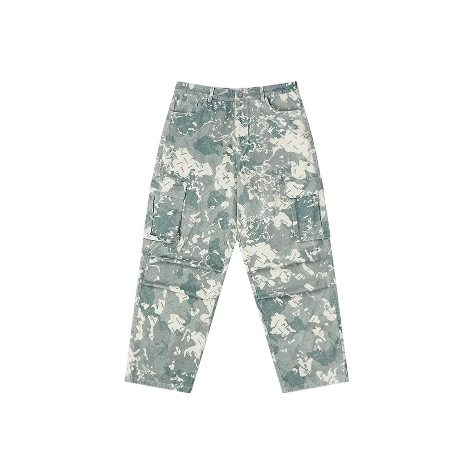 EMPTY REFERENCE Cargo Pants Unisex Green