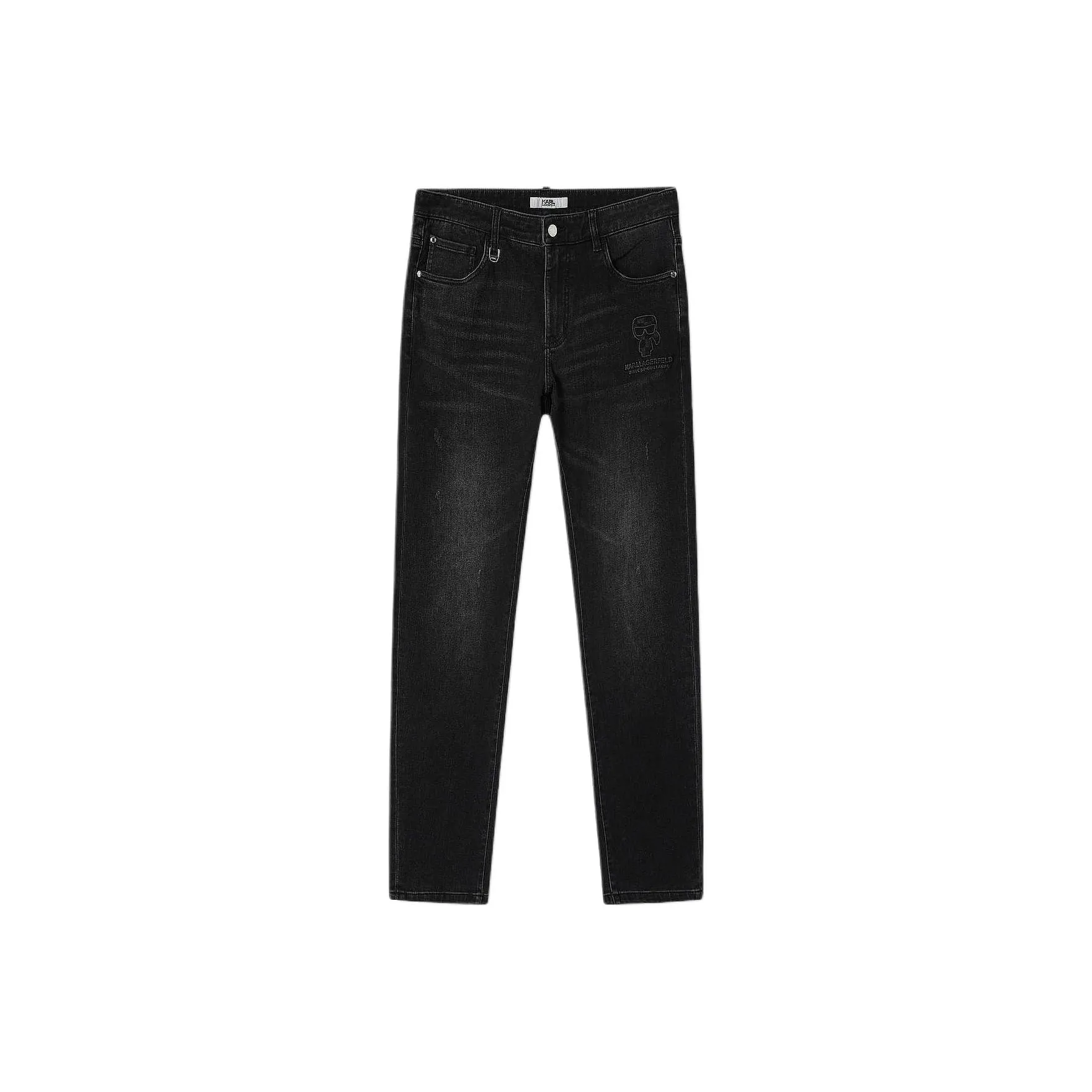 KARL LAGERFELD Джинсы Мужские Черные