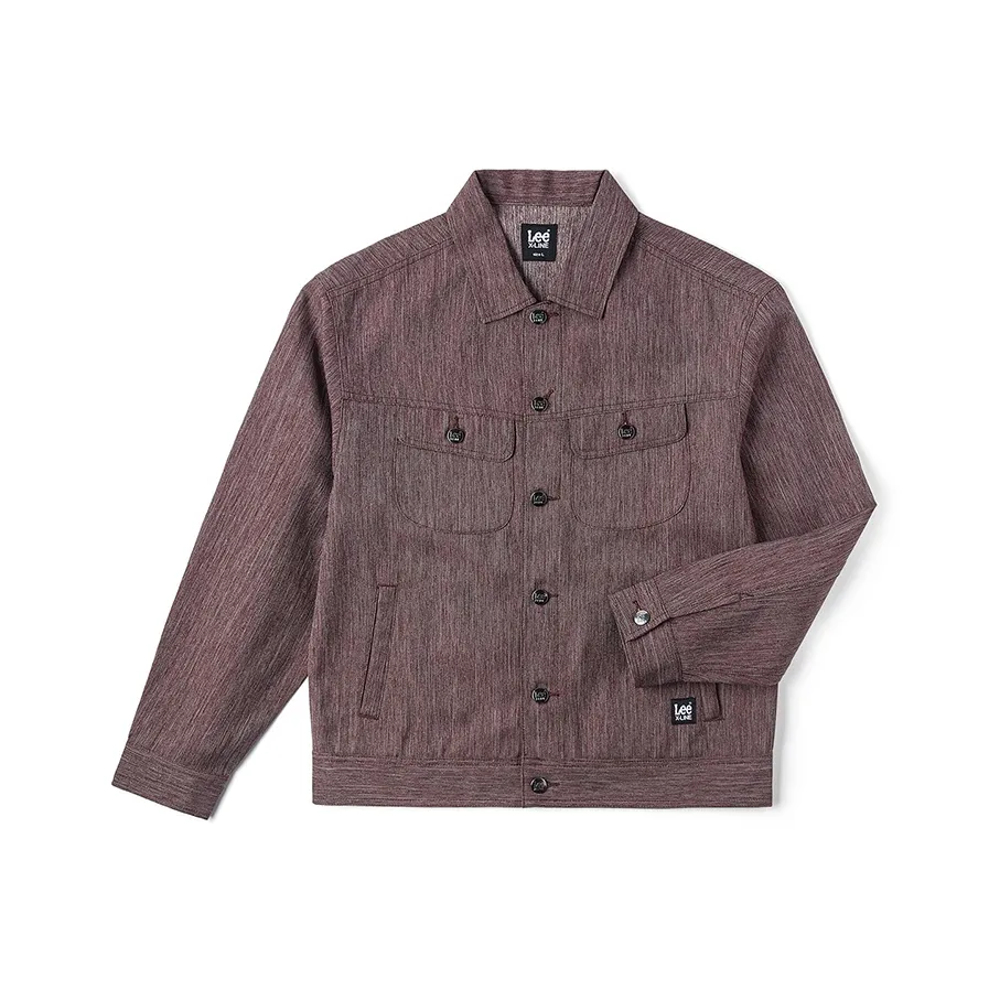 Lee FW24 Coat Men's Denim Brown