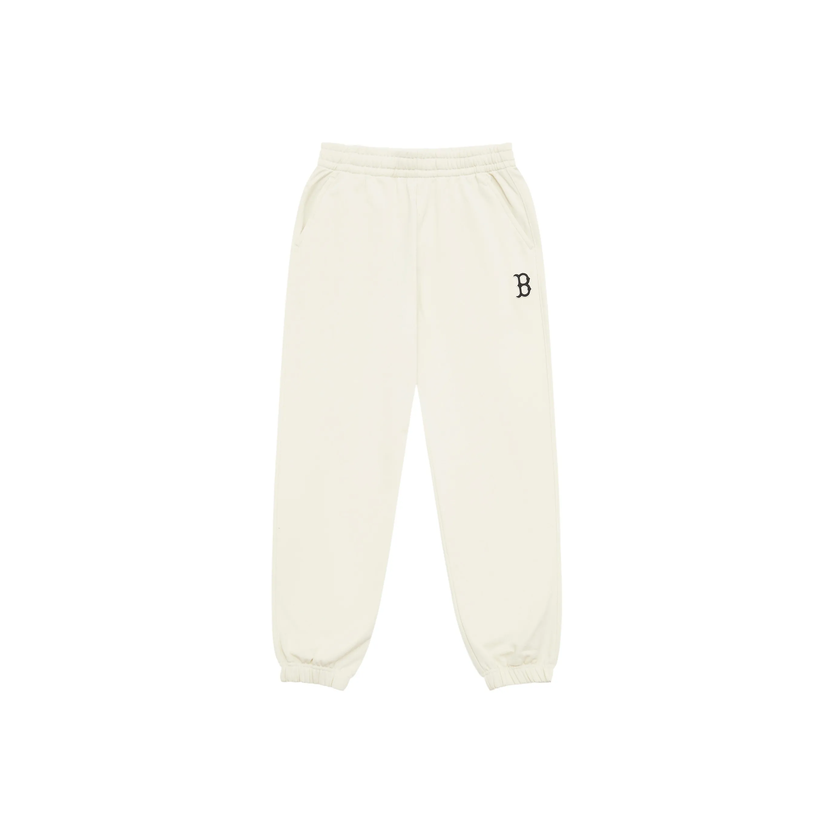 MLB Boston Red Sox Basic Collection 24FW Knitted Sports Pants Unisex Dark Cream