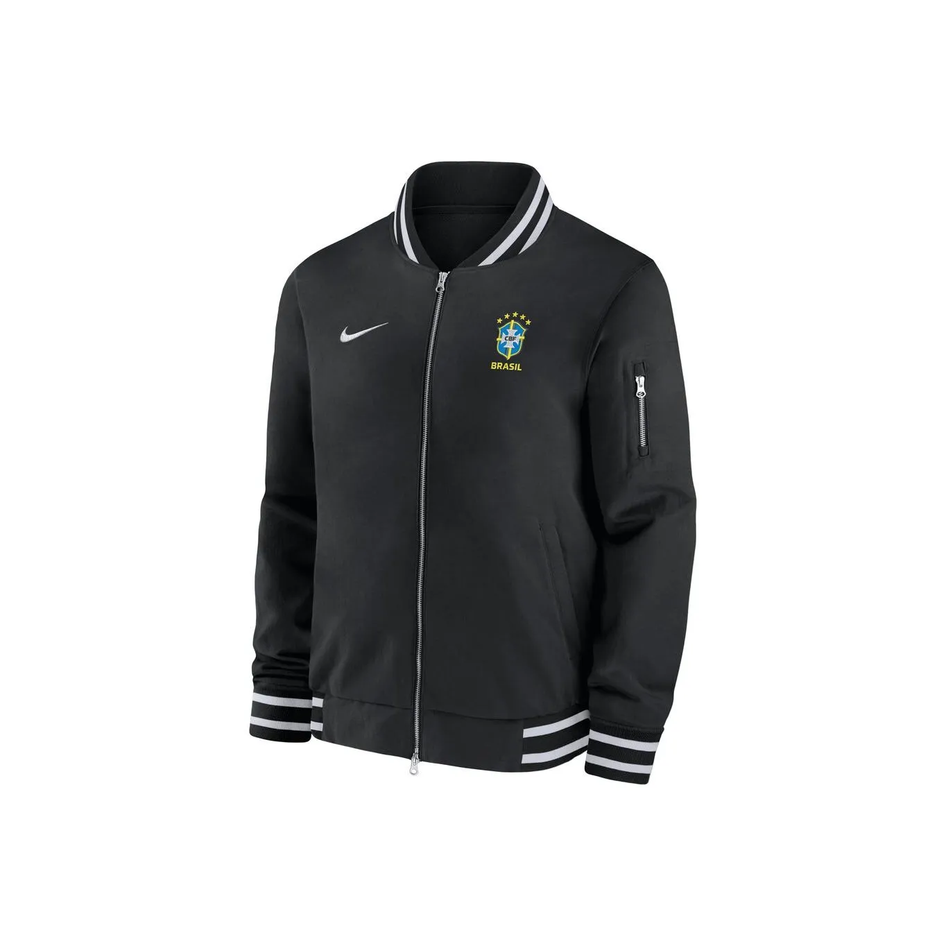 Nike Brazil Men's Nike Soccer Bomber Jacket