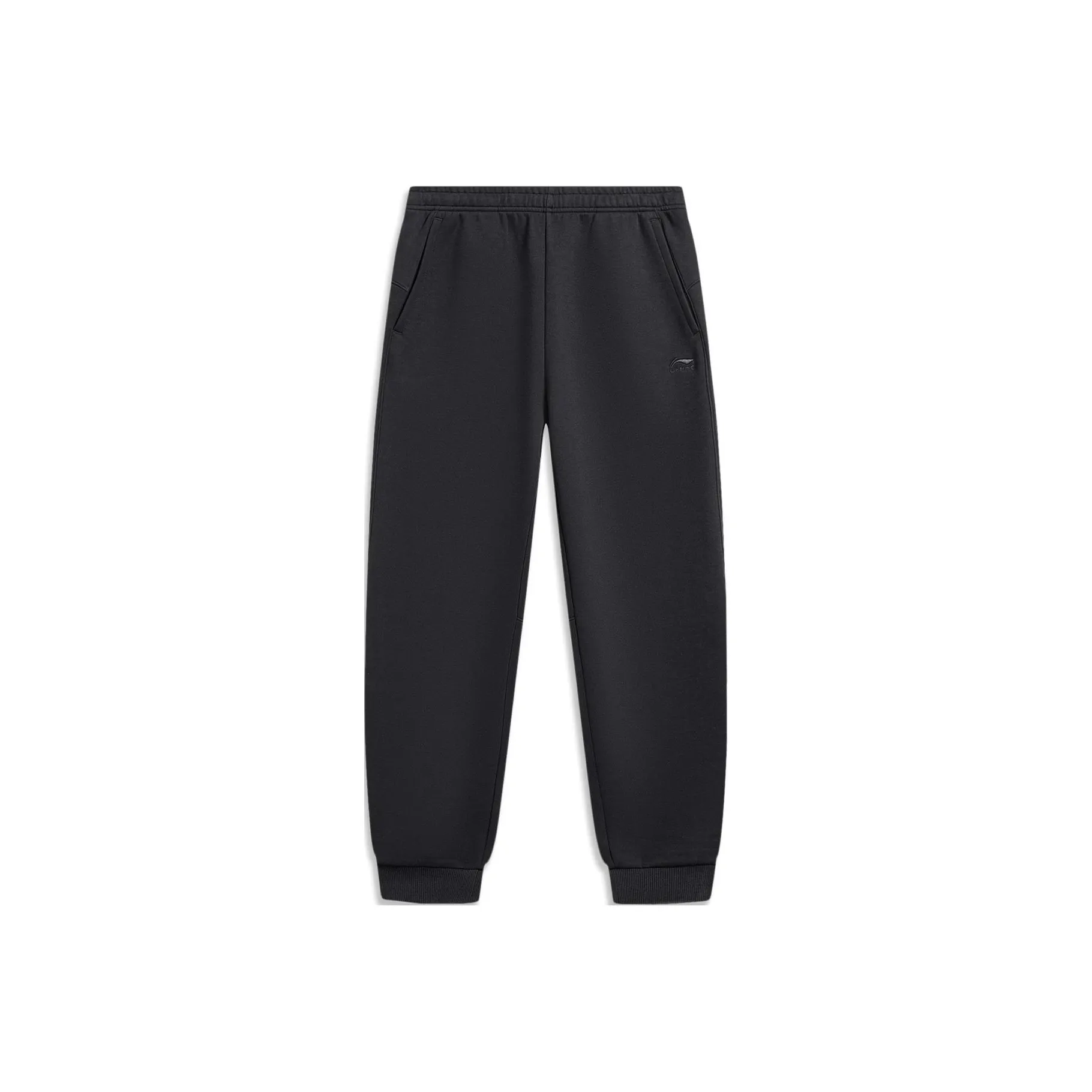 LINING Sports Trend Series Вязаные Тренировочные Штаны Мужские Черные