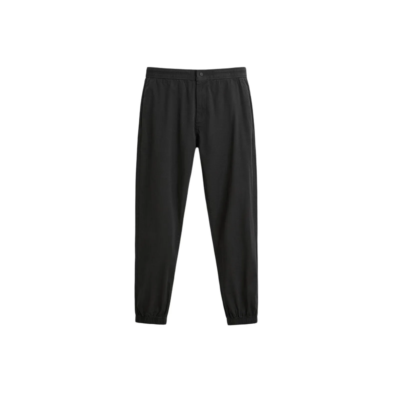 ZARA Вязаные спортивные брюки мужские черные