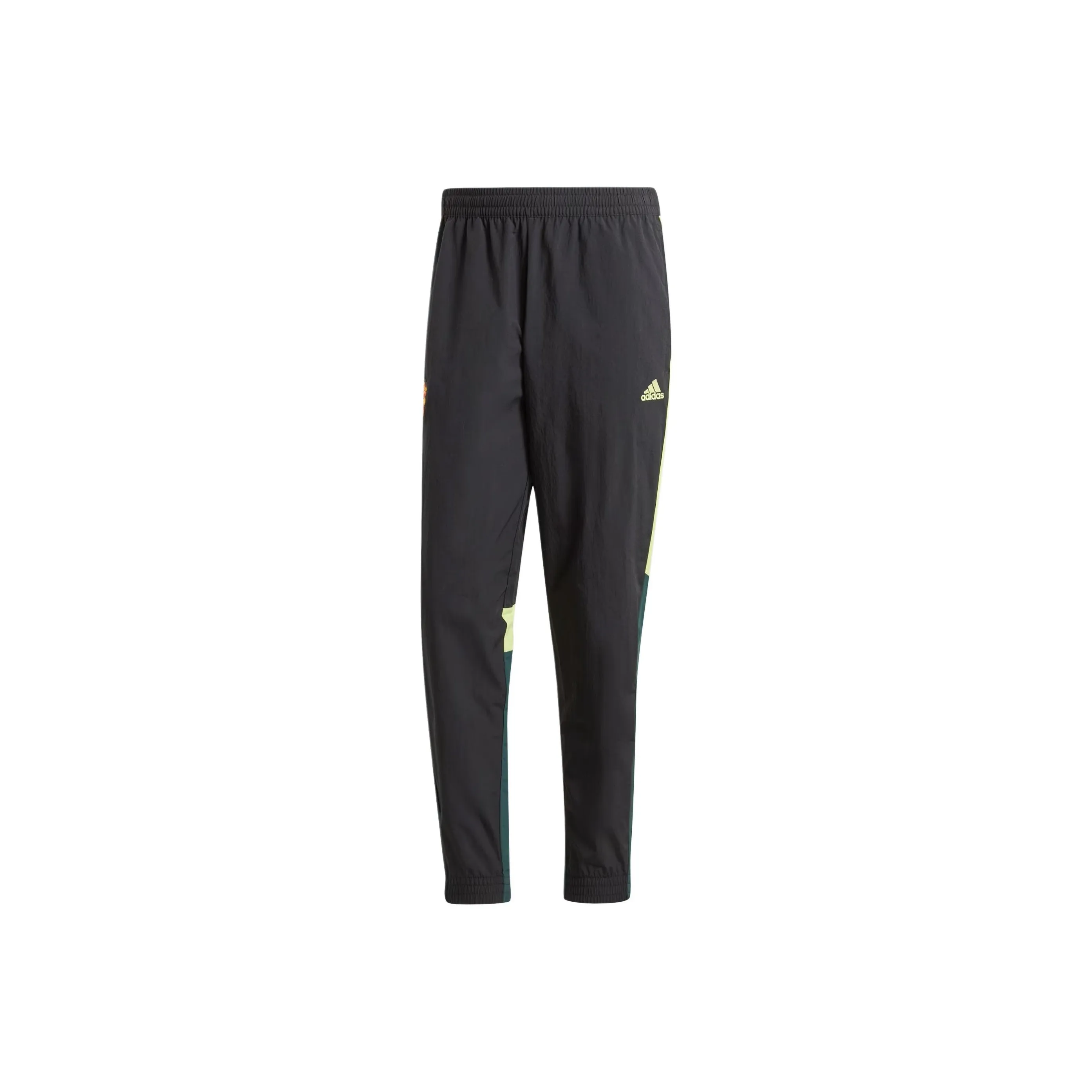 Adidas Manchester United Woven Track Pants Ткани вязаные Тренировочные штаны Мужские Черные