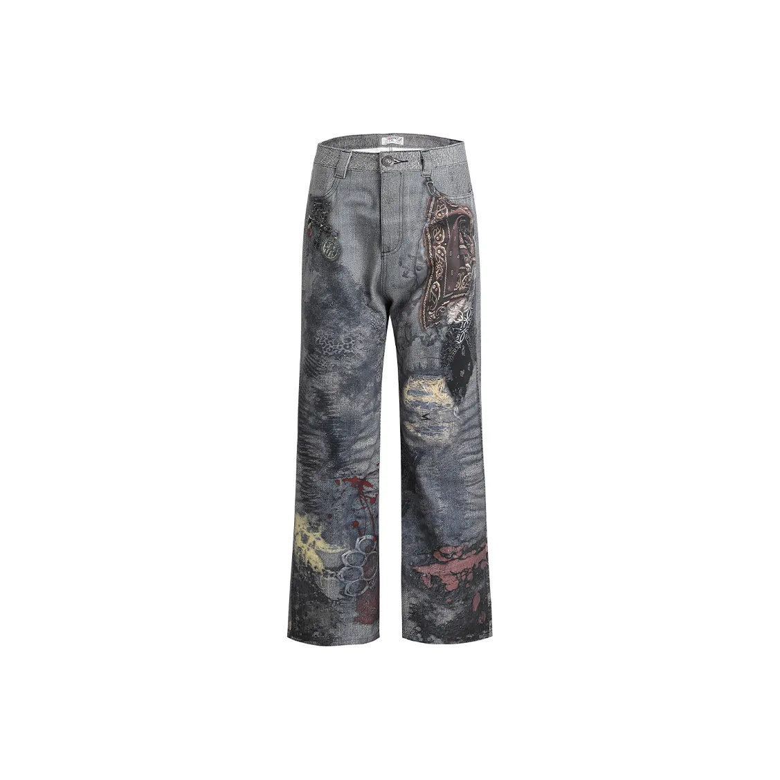 DND4DES Синие Унисекс Джинсы