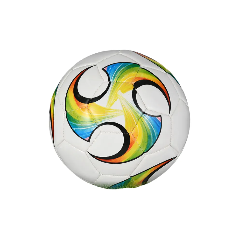 FEIERDUN Size 5, Size 4, Size 3 Soccer PVC Machine Stitched Soccer Ball Unisex Multicolor