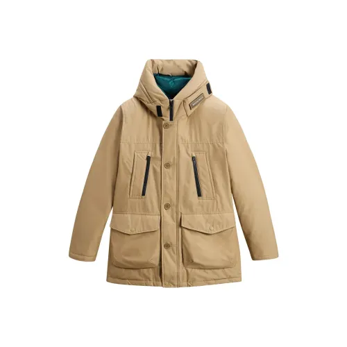 WOOLRICH Хаки Мужские Парки