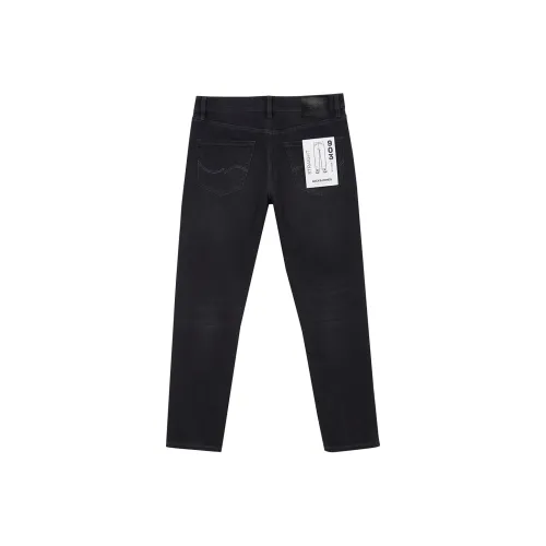 JACK&JONES A16 Темно-серый Деним Мужские Джинсы