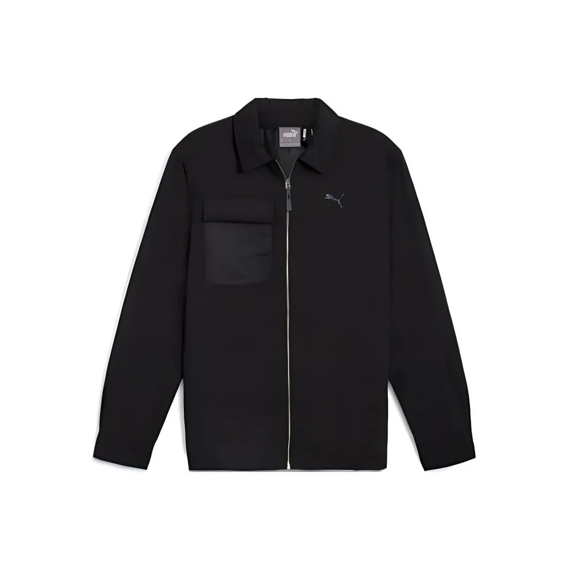 PUMA Men's Lifestyle Collection Sportstyle Collection FW24 Jackets Coats Men's Black