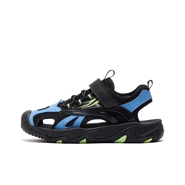 361°KIDS Противоскользящие Водонепроницаемые и Дышащие Детские Сандалии Черные Синие Подростки