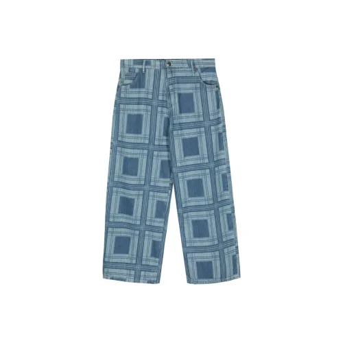 CHARLES JEFFREY Blue Мужские Джинсы