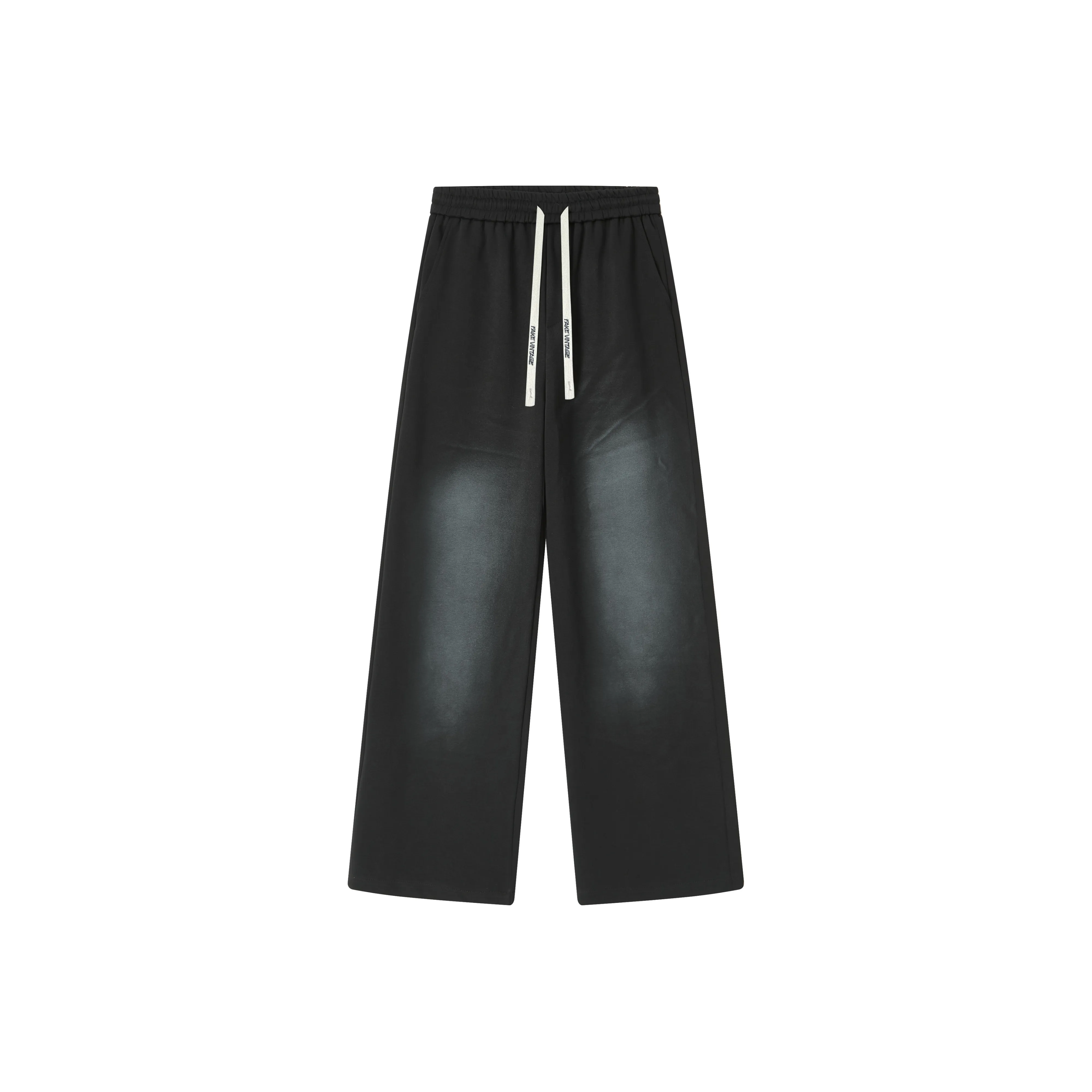 FAKE VINTAGE Knitted Sports Pants Unisex