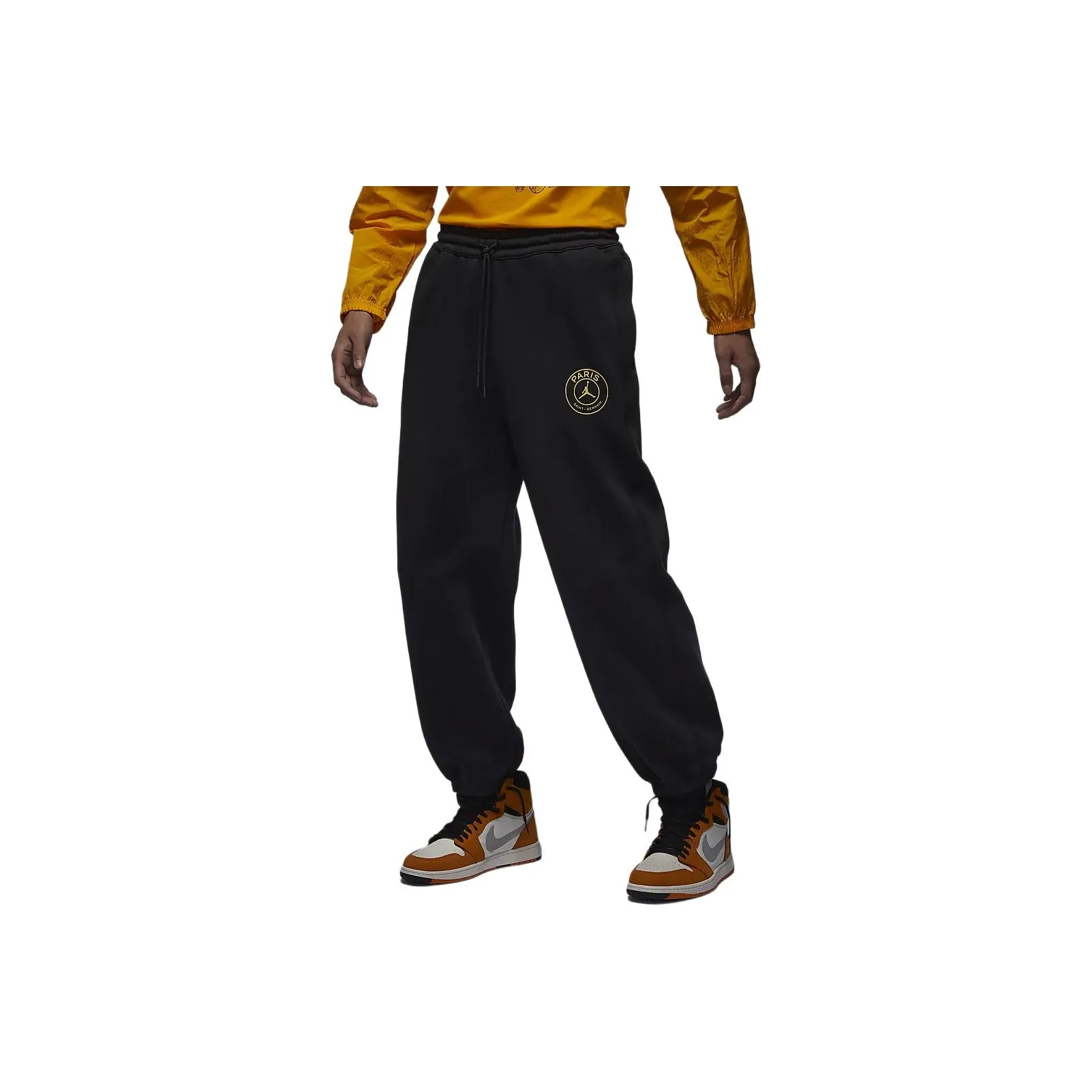 Jordan X Psg SS24 Вязаные тренировочные брюки мужские черные