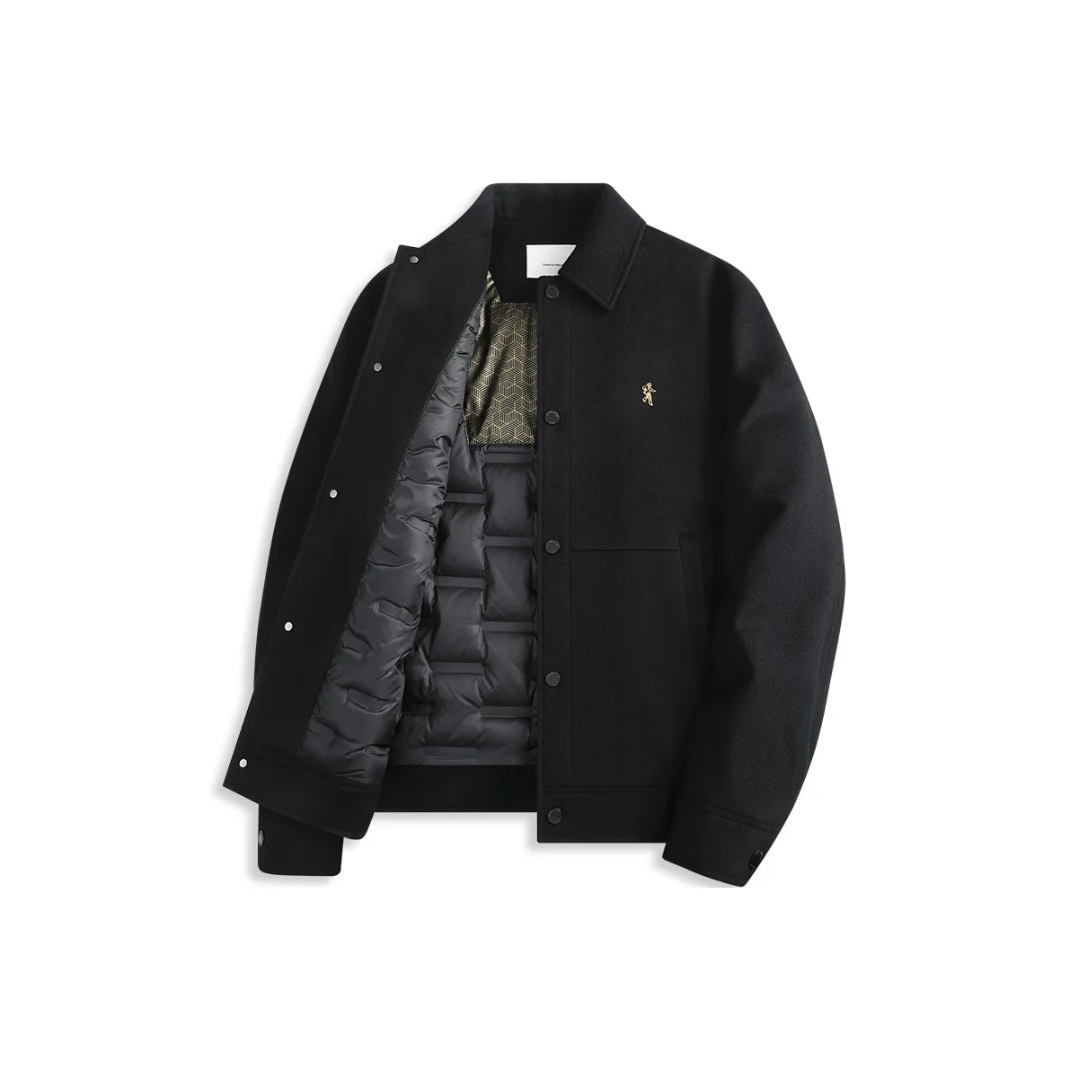 Куртки и пальто Dance with Wolves Мужские Черные