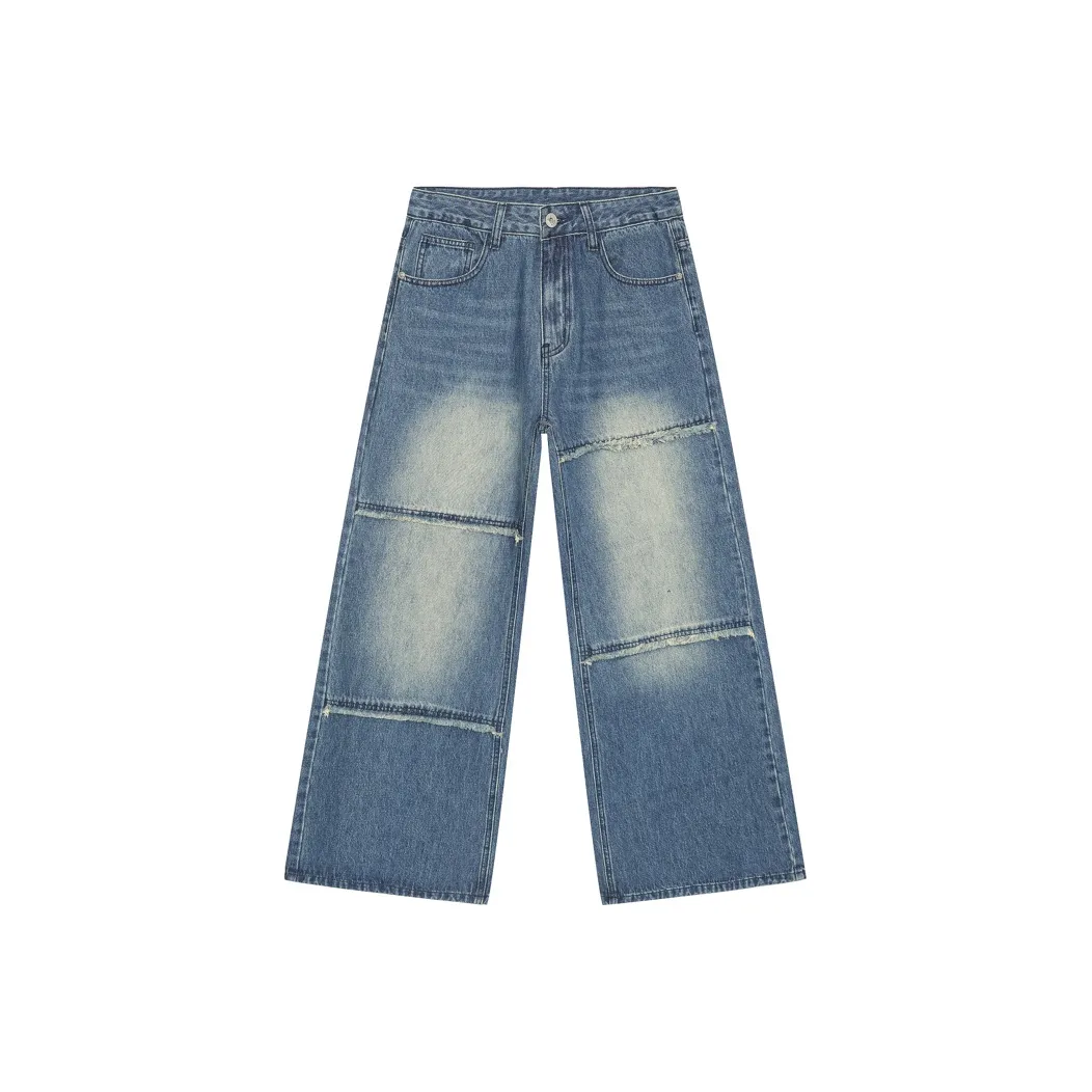 Voguo Relay Blue Mid Rise Jeans Unisex