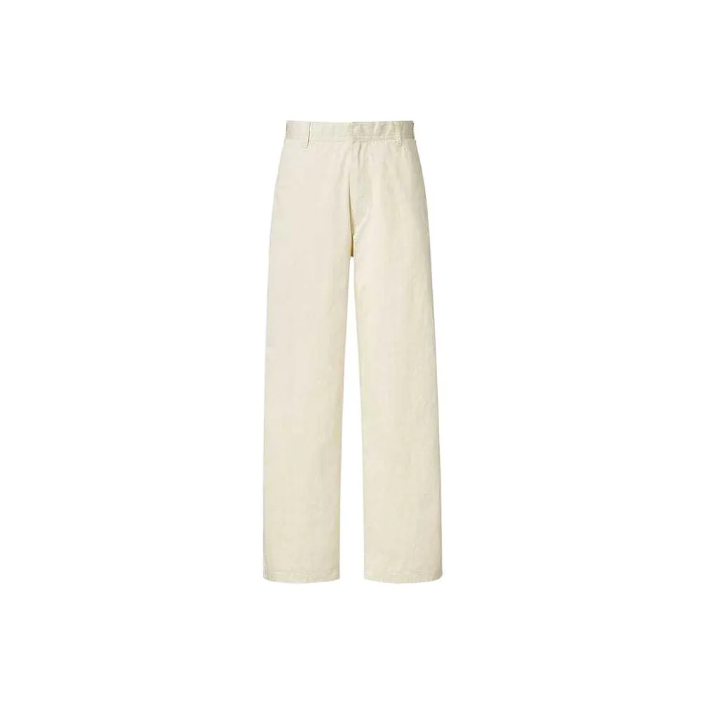 UNIQLO SS24 Casual Pants Men's Light Beige