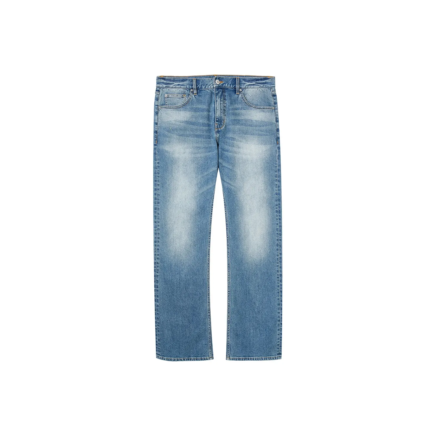 JACK JONES E39 Medium Blue Denim Men's Jeans JACK JONES E39 Средний Синий Деним Мужские Джинсы